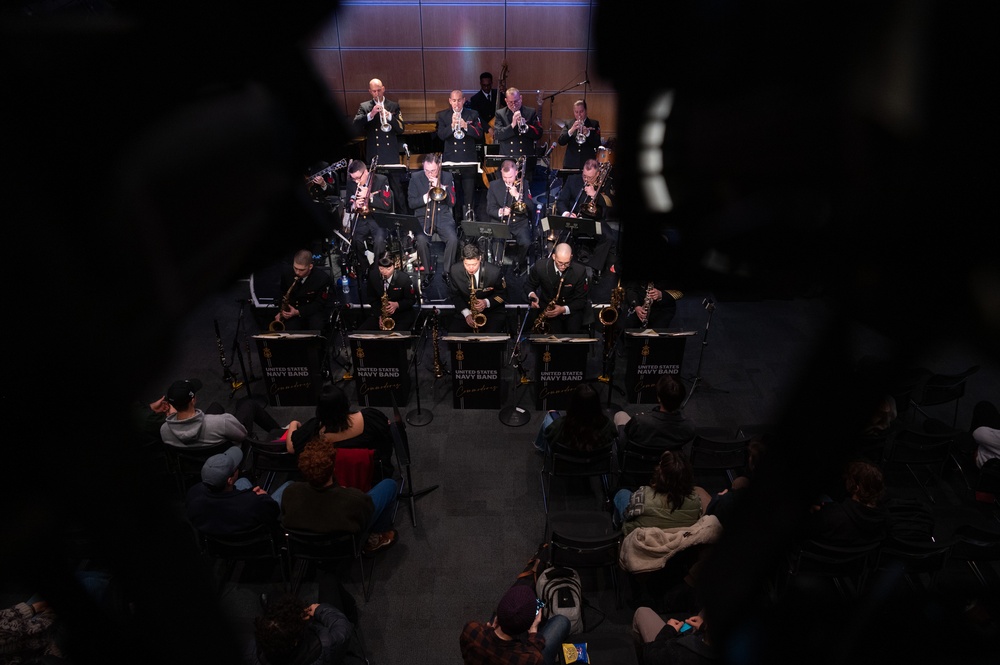 U.S. Navy Band Commodores perform at Berklee College of Music