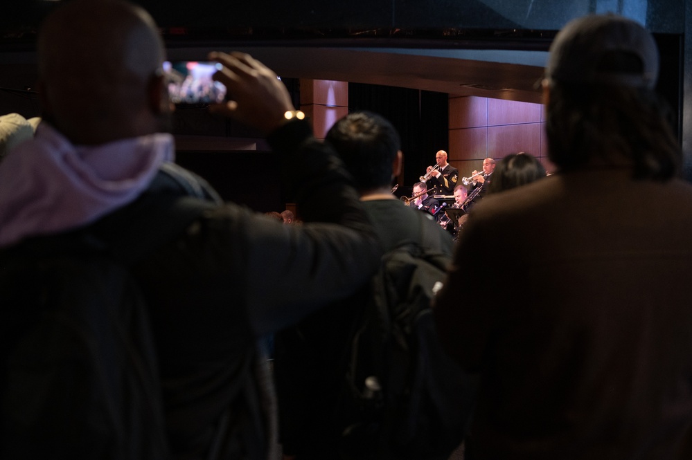 U.S. Navy Band Commodores perform at Berklee College of Music