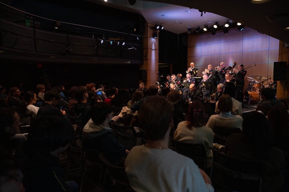 U.S. Navy Band Commodores perform at Berklee College of Music