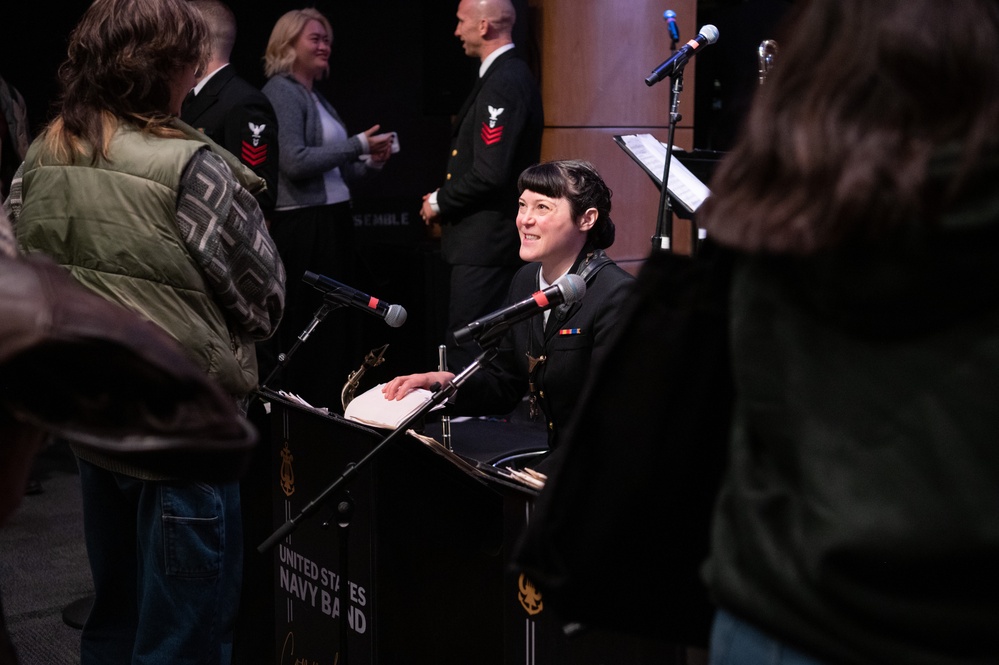 U.S. Navy Band Commodores perform at Berklee College of Music