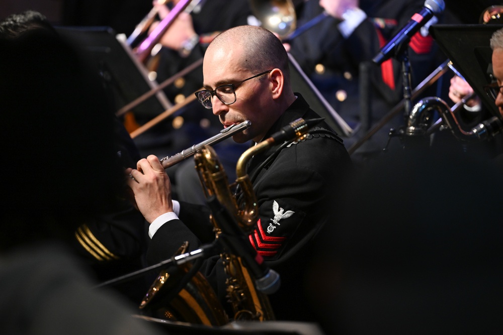 U.S. Navy Band Commodores perform at Berklee College of Music