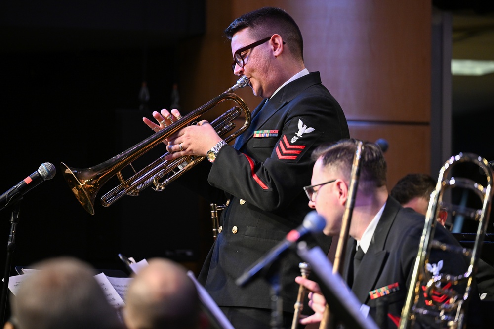 U.S. Navy Band Commodores perform at Berklee College of Music