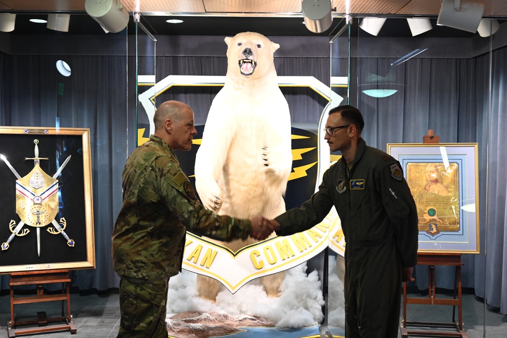 Gen. Thomas Bussiere visits Joint Base Elmendorf-Richardson