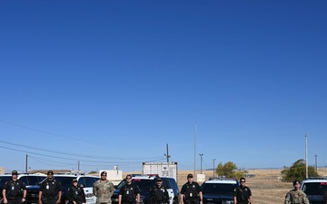 Sacramento County Sheriff's Office EOD Dogs Train at Beale AFB's Dragon Town