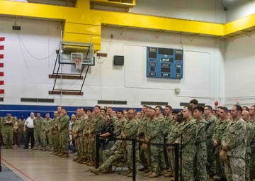 CNO Franchetti and MCPON Honea visit NSWC Panama City Division
