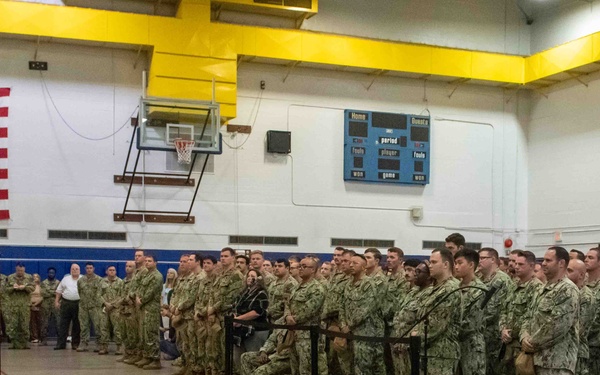 CNO Franchetti and MCPON Honea visit NSWC Panama City Division