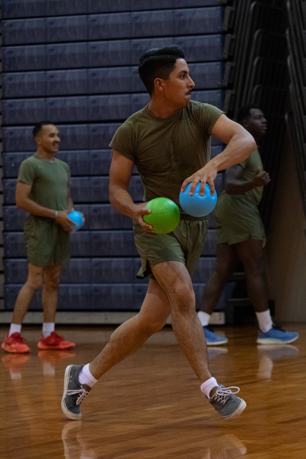 CLR-37 Hosts a Dodgeball Tournament