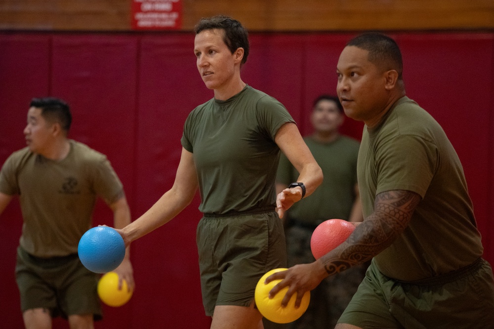 CLR-37 Hosts a Dodgeball Tournament