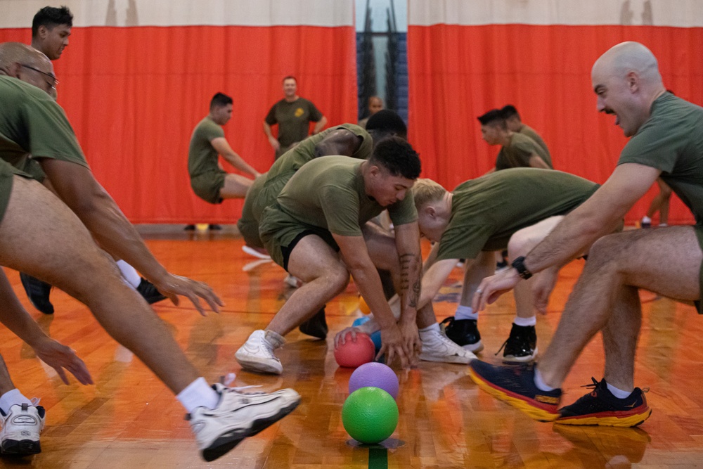 CLR-37 Hosts a Dodgeball Tournament