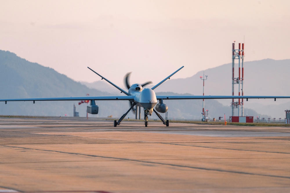 MQ-9 Reaper Arrives at Kunsan Air Base for Freedom Flag 24-1