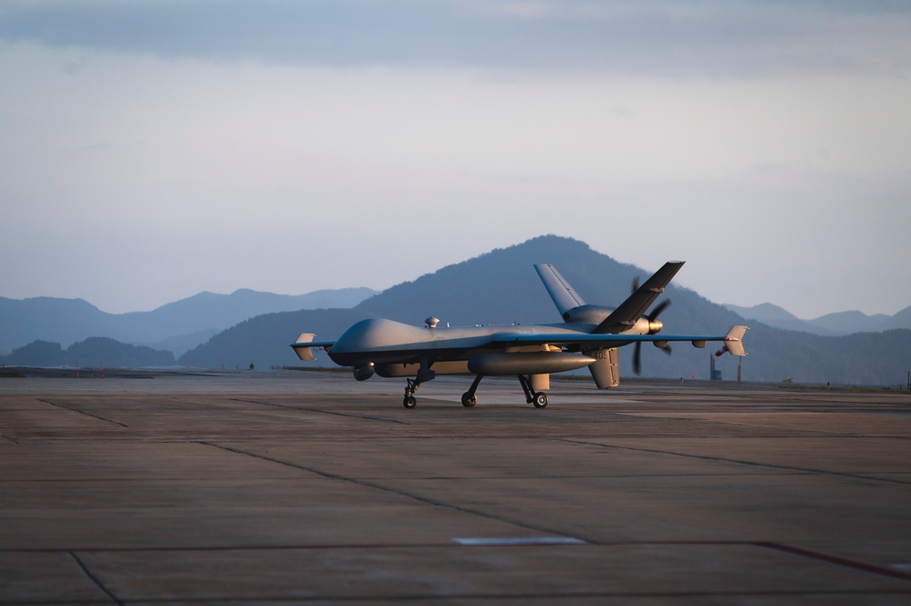 MQ-9 Reaper Arrives at Kunsan Air Base for Freedom Flag 24-1