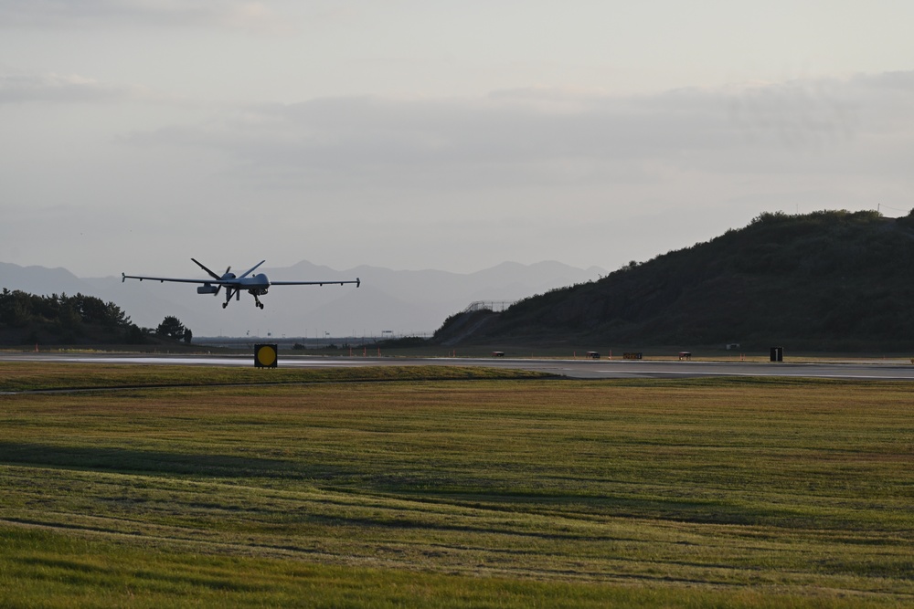 MQ-9 Reaper Arrives at Kunsan Air Base for Freedom Flag 24-1