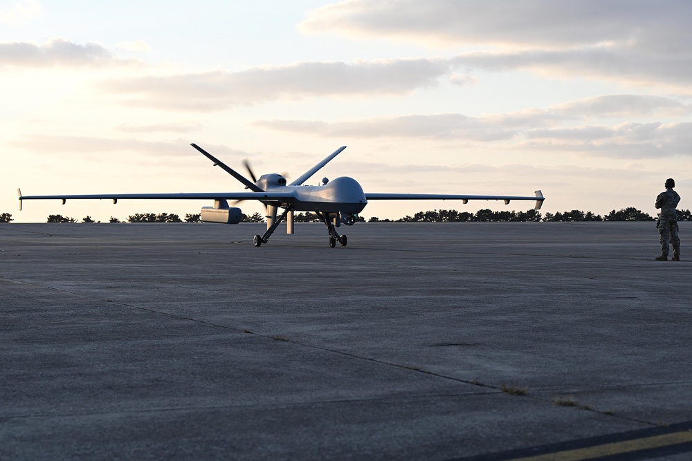 MQ-9 Reaper Arrives at Kunsan Air Base for Freedom Flag 24-1