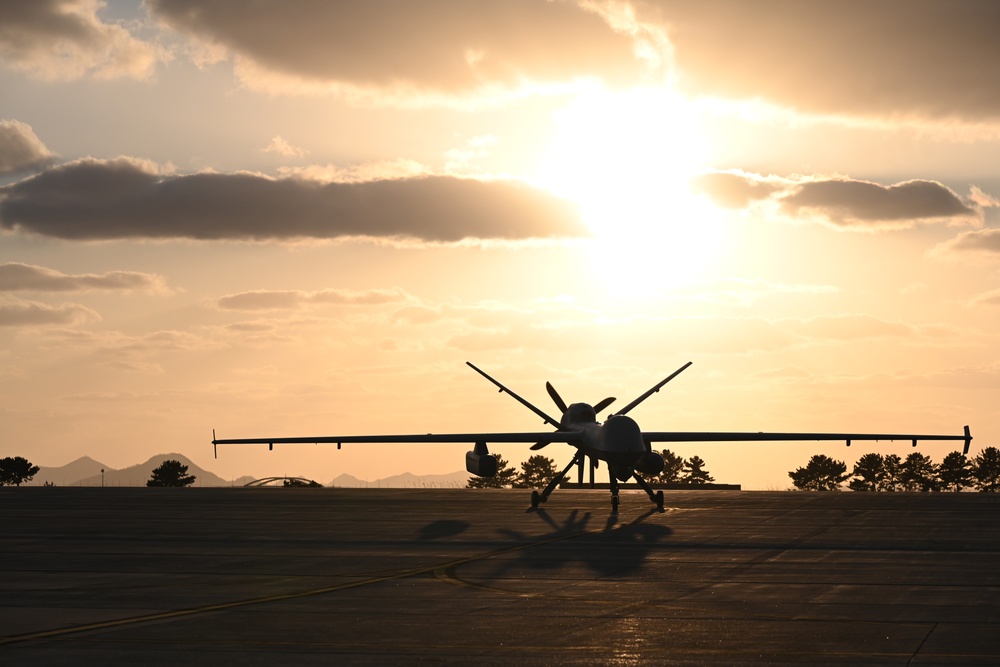 MQ-9 Reaper Arrives at Kunsan Air Base for Freedom Flag 24-1