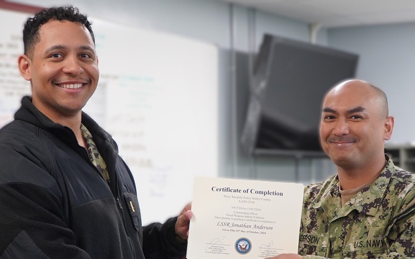 NWS Yorktown ASF academy completion