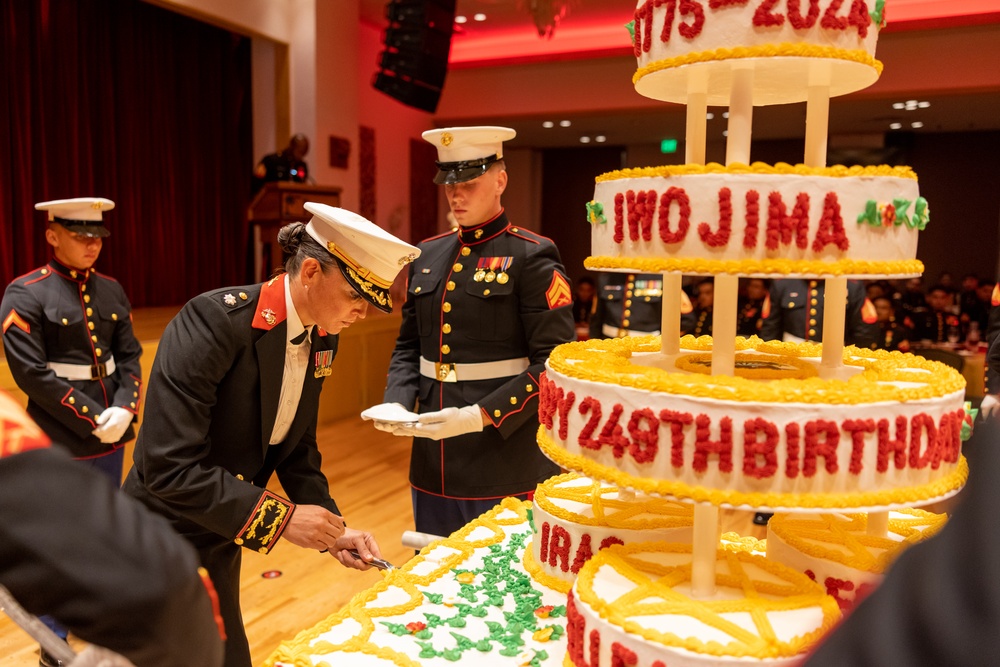 CLB 31 celebrates 249th Marine Corps Birthday