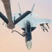 KC-135 refuels U.S. Navy Fighters in U.S. Central Command