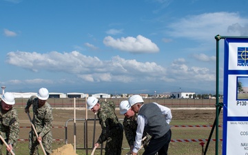 NCTS Sicily Breaks Ground on New Telecommunications Headquarters Building