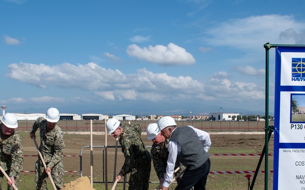 NCTS Sicily Breaks Ground on New Telecommunications Headquarters Building
