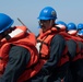 Frank E. Petersen Jr. conducts replenishment-at-sea