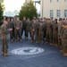 Commandant of the Marine Corps General Eric Smith visits with USAFRICOM and General Michael Langley on 28 Oct 2024 in Stuttgart Germany.