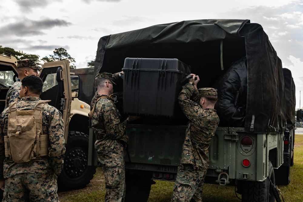 Marine Corps Combat Readiness Evaluation: 2d Marine Regiment Demonstrates Command-and-Control Capabilities to Allied Forces