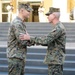 Commandant of the Marine Corps General Eric Smith visits with USAFRICOM and General Michael Langley on 28 Oct 2024 in Stuttgart Germany.