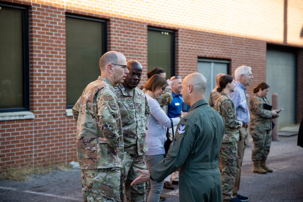 Photo of General Duke Richardson at Robins Air Force Base, Georgia.