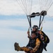 U.S. Army Golden Knights skydive onto Galveston Island