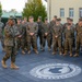 Commandant of the Marine Corps General Eric Smith visits with USAFRICOM and General Michael Langley on 28 Oct 2024 in Stuttgart Germany.