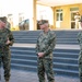 Commandant of the Marine Corps General Eric Smith visits with USAFRICOM and General Michael Langley on 28 Oct 2024 in Stuttgart Germany.