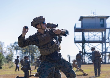 Every Marine a rifleman:  2nd MAW Marines reinforce brilliance in the basics by supporting advanced infantry course