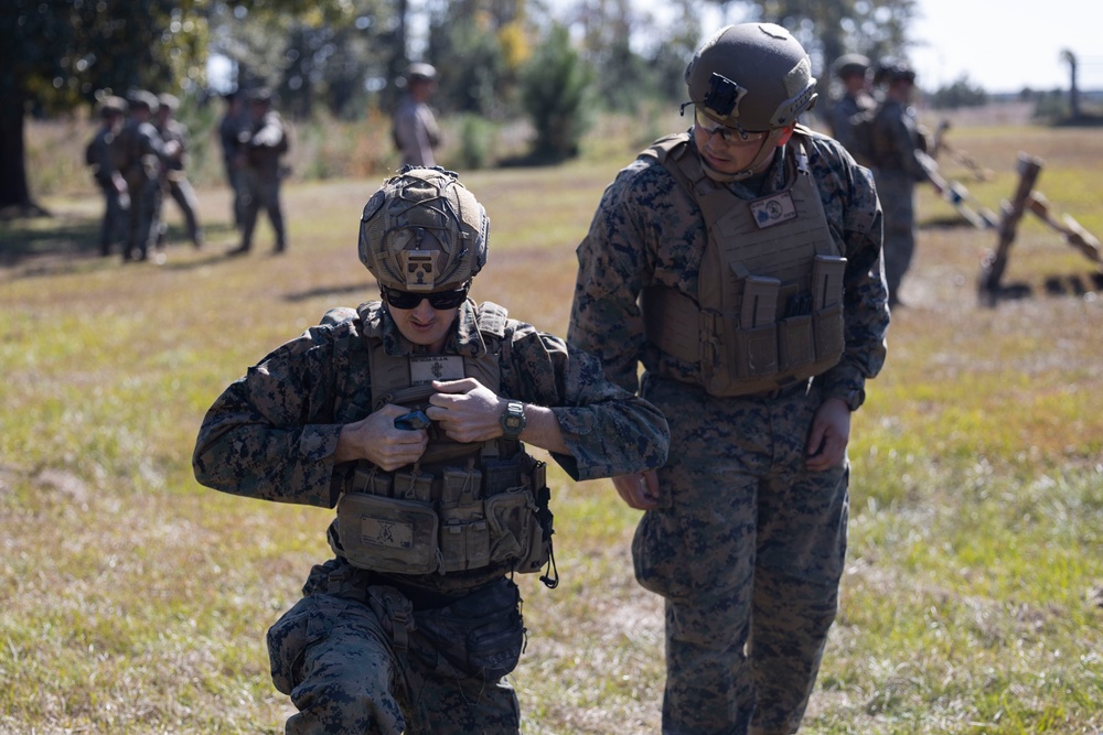 2nd MAW Marines provide support to Infantry Small Unit Leader’s Course