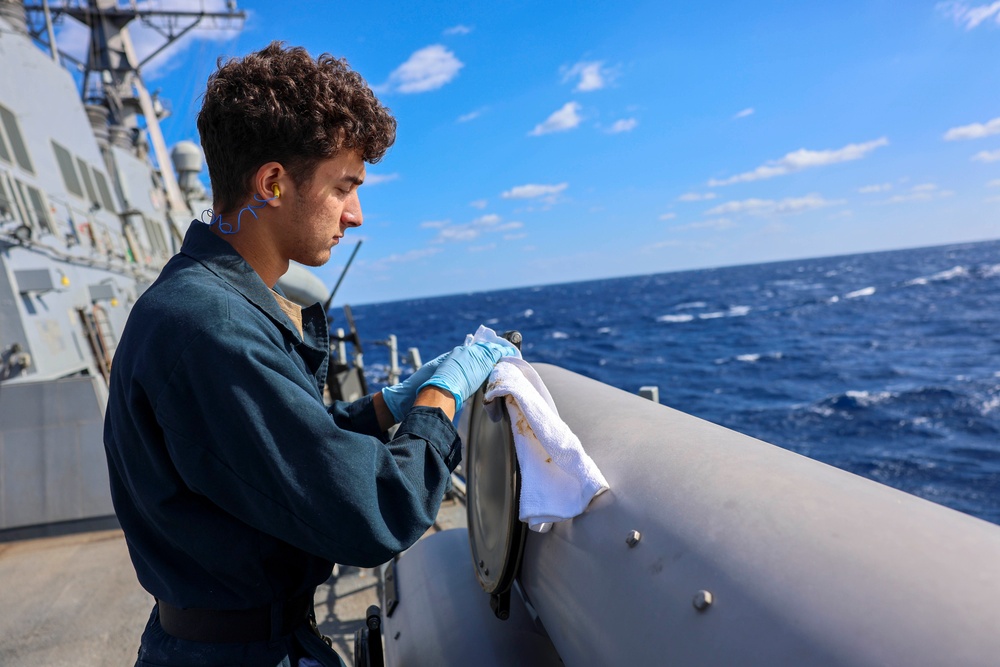 USS Arleigh Burke Maintenance