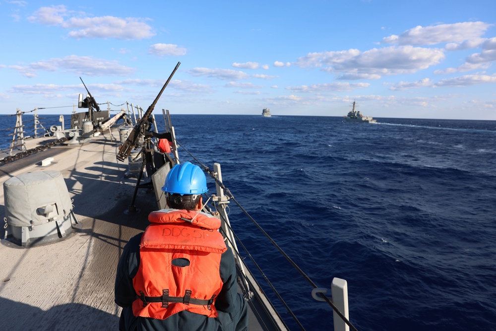 USS Arleigh Burke Replenishment-at-Sea