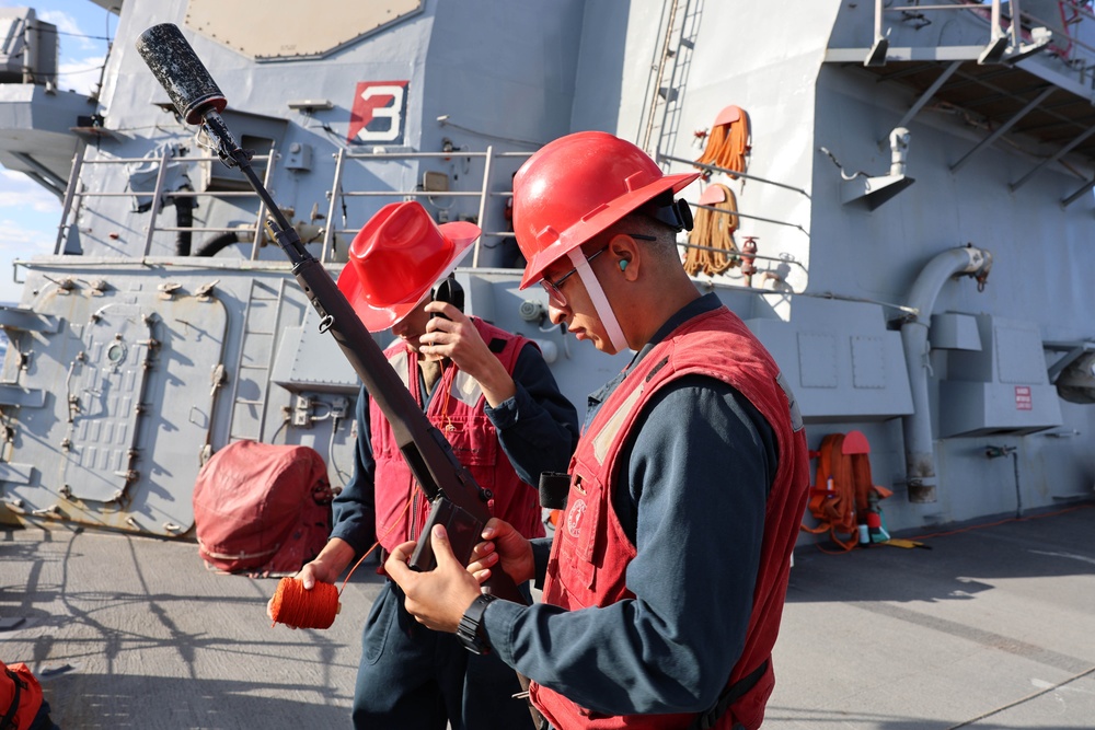 USS Arleigh Burke Replenishment-at-Sea