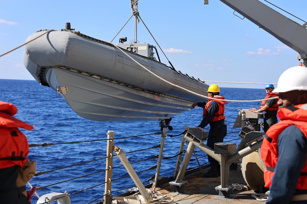 USS Arleigh Burke Replenishment-at-Sea