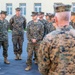 Commandant of the Marine Corps General Eric Smith visits with USAFRICOM and General Michael Langley on 28 Oct 2024 in Stuttgart Germany.