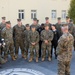 Commandant of the Marine Corps General Eric Smith visits with USAFRICOM and General Michael Langley on 28 Oct 2024 in Stuttgart Germany.