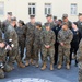 Commandant of the Marine Corps General Eric Smith visits with USAFRICOM and General Michael Langley on 28 Oct 2024 in Stuttgart Germany.