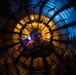 USS George Washington Sailors Disassemble F-18E Super Hornet Engine