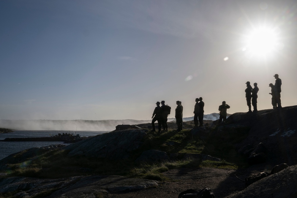 SEAC Visits Swedish Air Defense Regiment, Älvsborg Marine Regiment