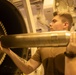 USS George Washington Sailors Disassemble F-18E Super Hornet Engine