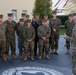 Commandant of the Marine Corps General Eric Smith visits with USAFRICOM and General Michael Langley on 28 Oct 2024 in Stuttgart Germany.