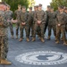 Commandant of the Marine Corps General Eric Smith visits with USAFRICOM and General Michael Langley on 28 Oct 2024 in Stuttgart Germany.