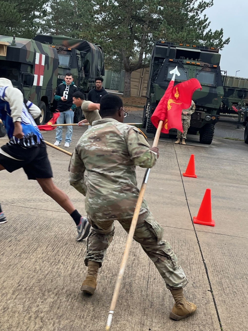 5th Battalion, 4th Air Defense Artillery Regiment Jersey Day and Relay Competition