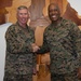 Commandant of the Marine Corps General Eric Smith visits with USAFRICOM and General Michael Langley on 28 Oct 2024 in Stuttgart Germany.