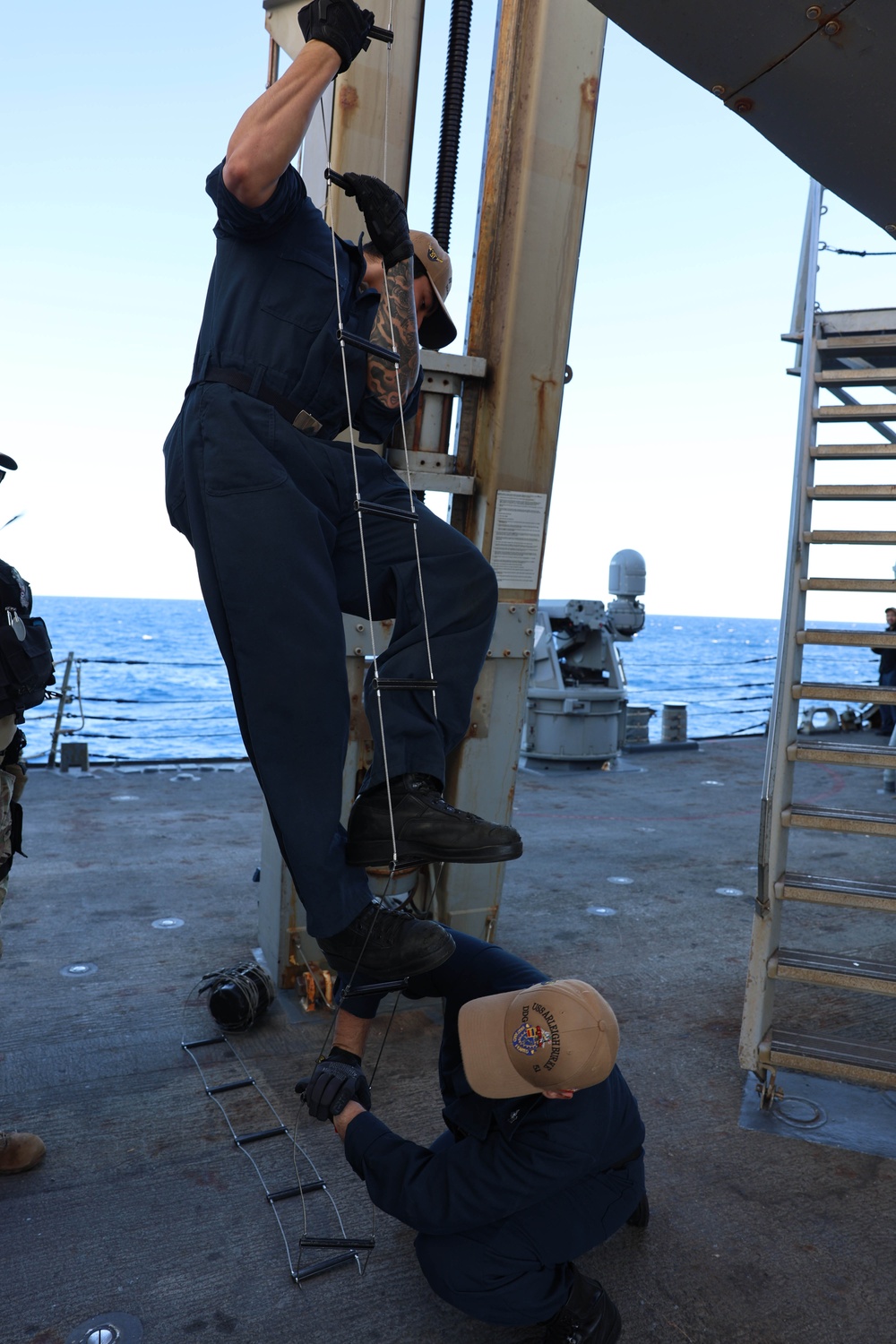 USS Arleigh Burke VBSS Training