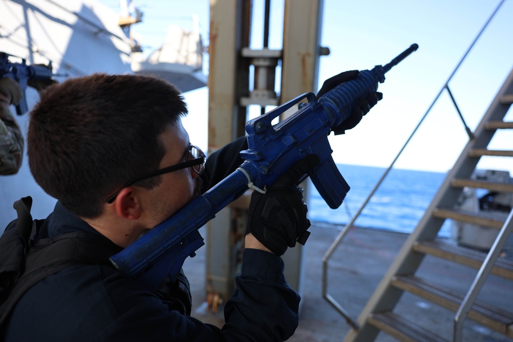 USS Arleigh Burke VBSS Training