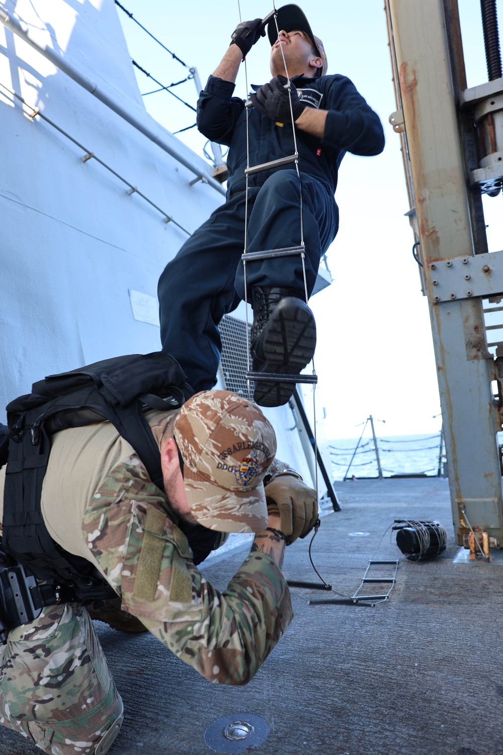 USS Arleigh Burke VBSS Training